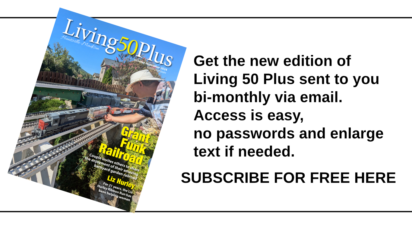 Living 50 Plus Newsletter Signup