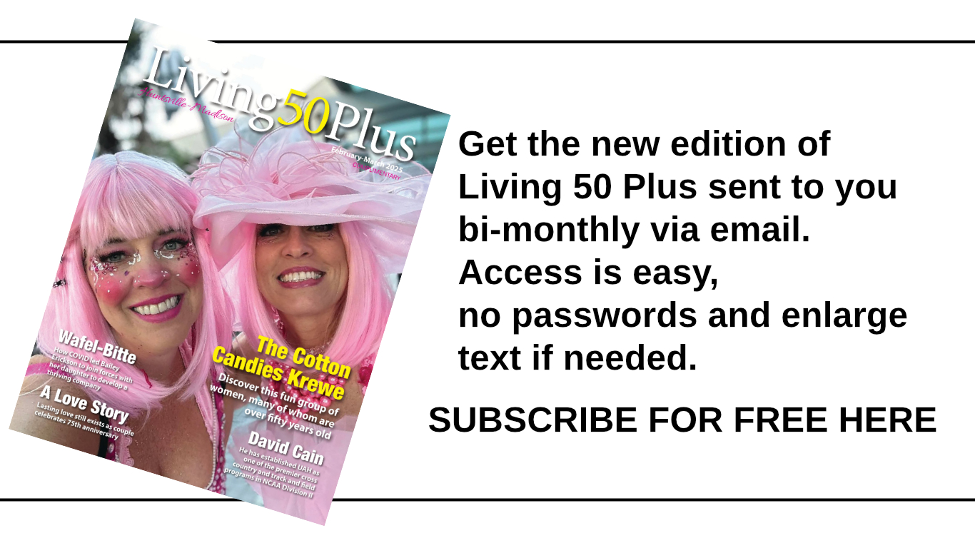 Living 50 Plus Newsletter Signup