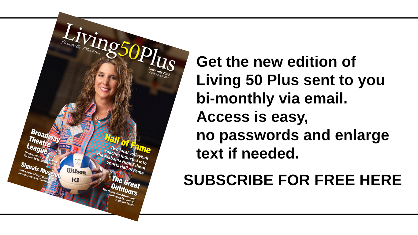 Living 50 Plus Newsletter Signup