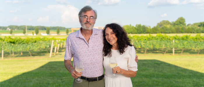 Tom Fitzgerald and his wife, Bev Massa