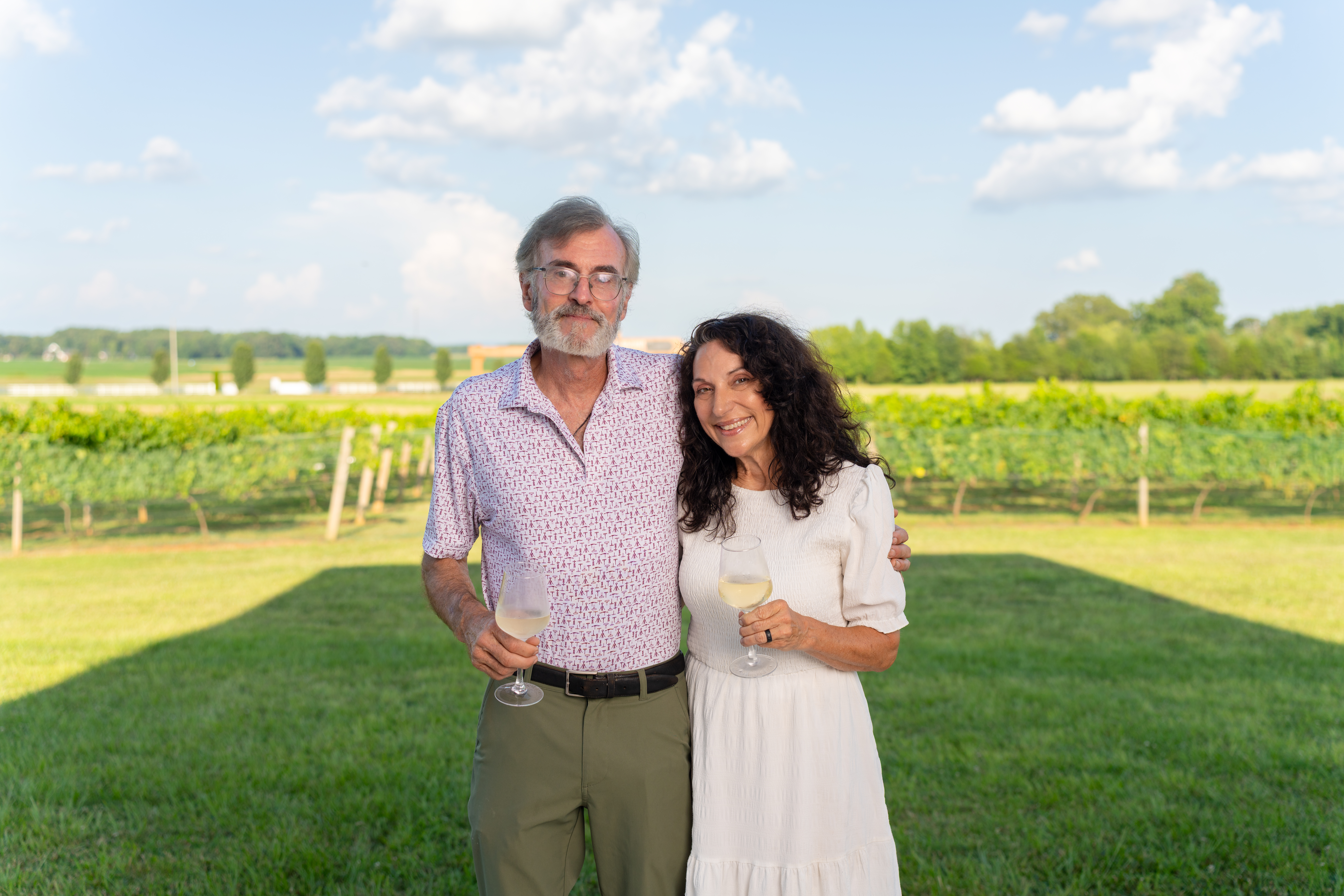 Tom Fitzgerald and his wife, Bev Massa