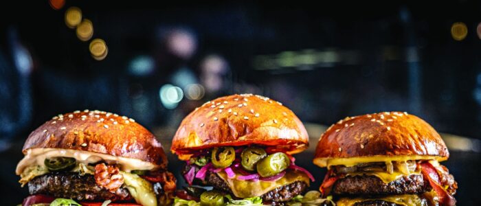 Burger trio