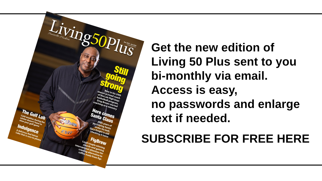 Living 50 Plus Newsletter Signup