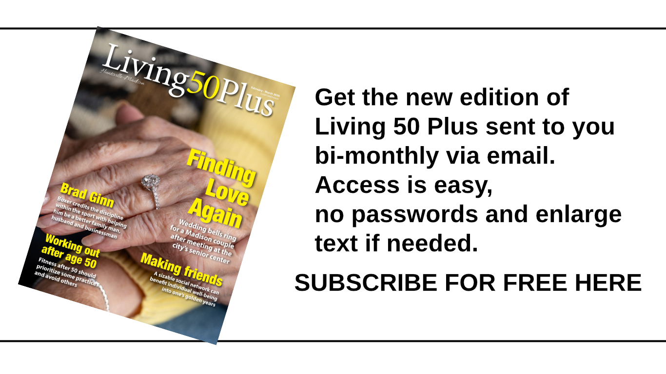 Living 50 Plus Newsletter Signup